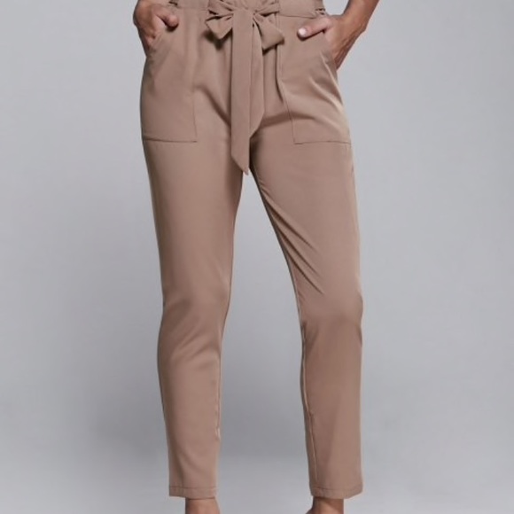 High Waisted Belted Trousers - Picture 2 of 5